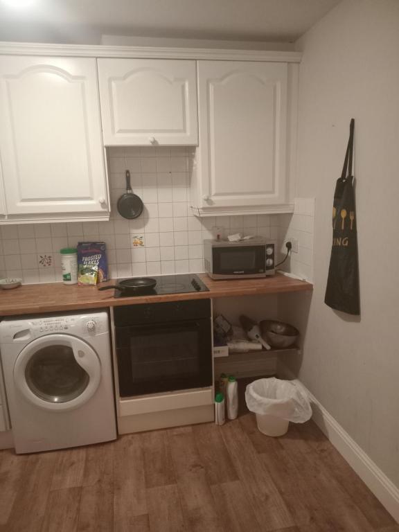 Kuchyň nebo kuchyňský kout v ubytování Dublin Sea Room