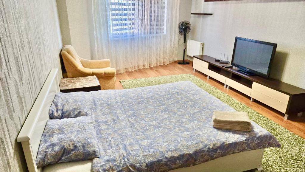 Televisyen dan/atau pusat hiburan di Silver Apartments