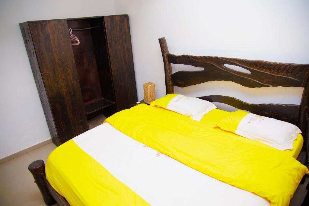 Llit o llits en una habitació de Thousand view villa