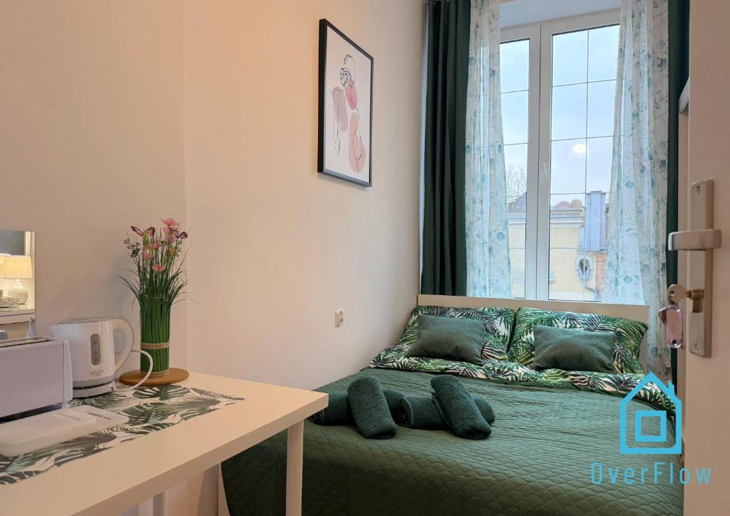 Χώρος καθιστικού στο Jungle Room Old Town Gdansk