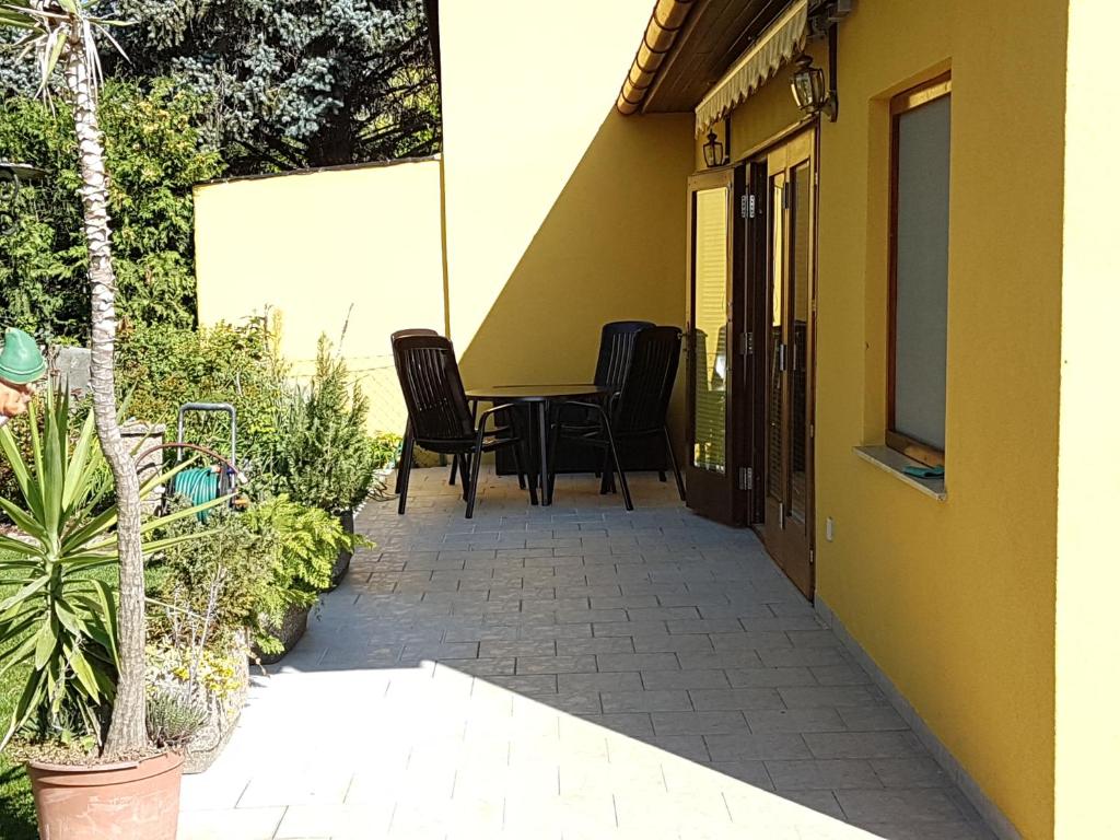 A balcony or terrace at Ferienhaus Christian