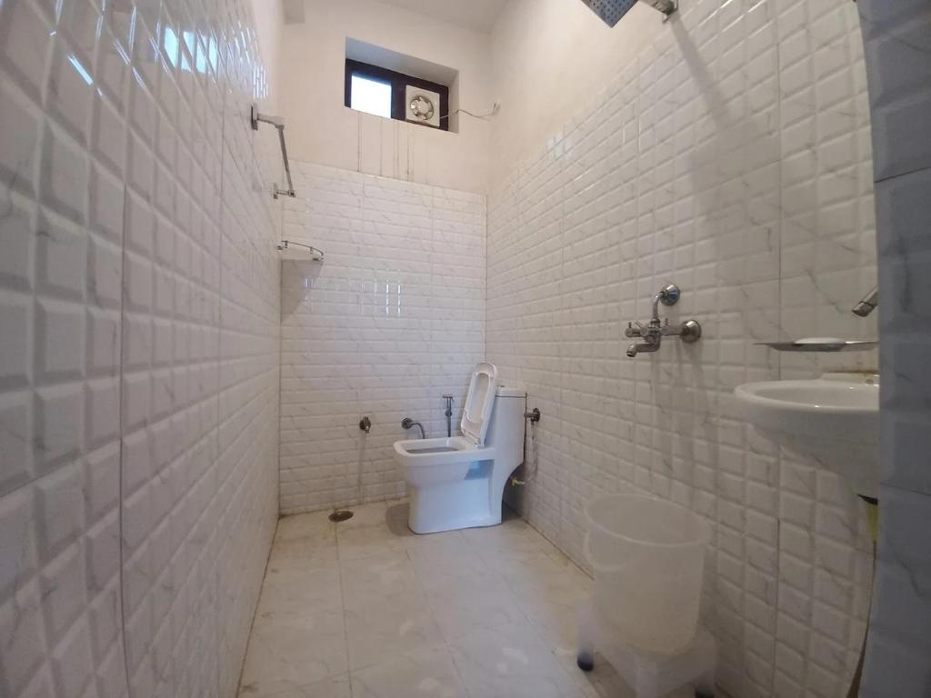 Koupelna v ubytování The Nivas