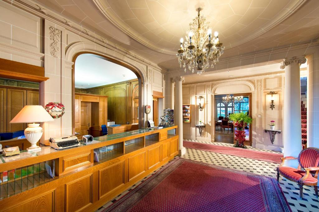 Posezení v ubytování Hotel Schloss Ragaz