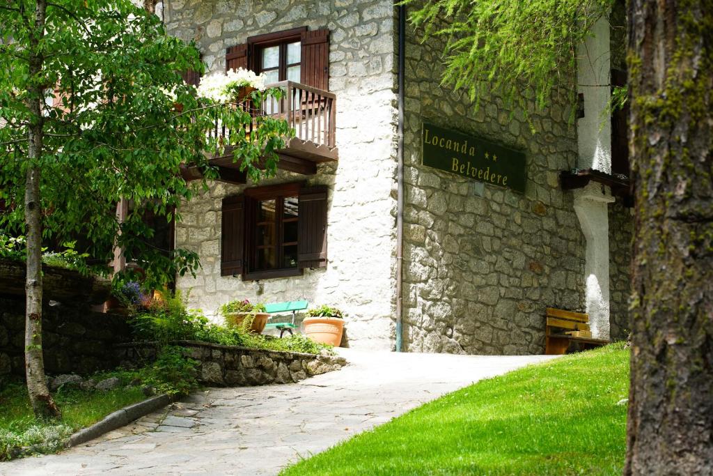 Zahrada ubytování Hotel Locanda Belvedere