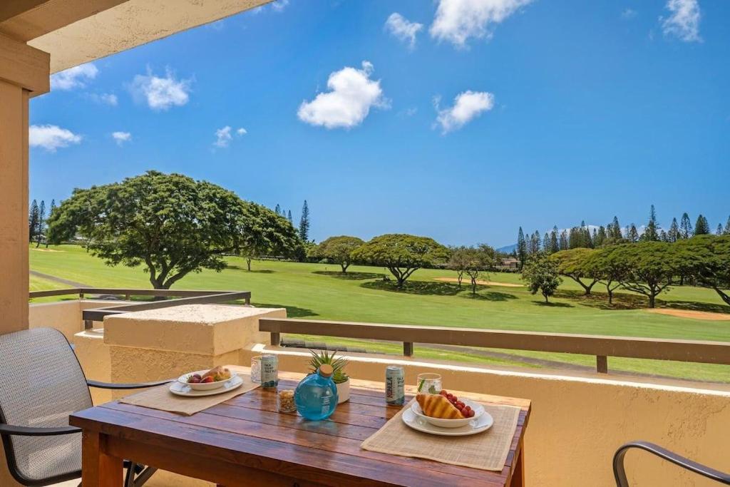 Balkón nebo terasa v ubytování Kapalua Golf Villas 15T5 · KGV 15T5 Villa w Panoramic Golf Cours