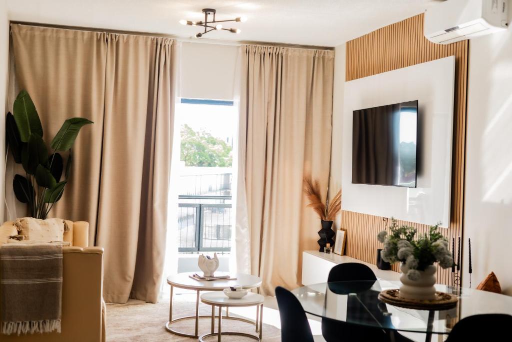 A television and/or entertainment centre at Vijas Haven