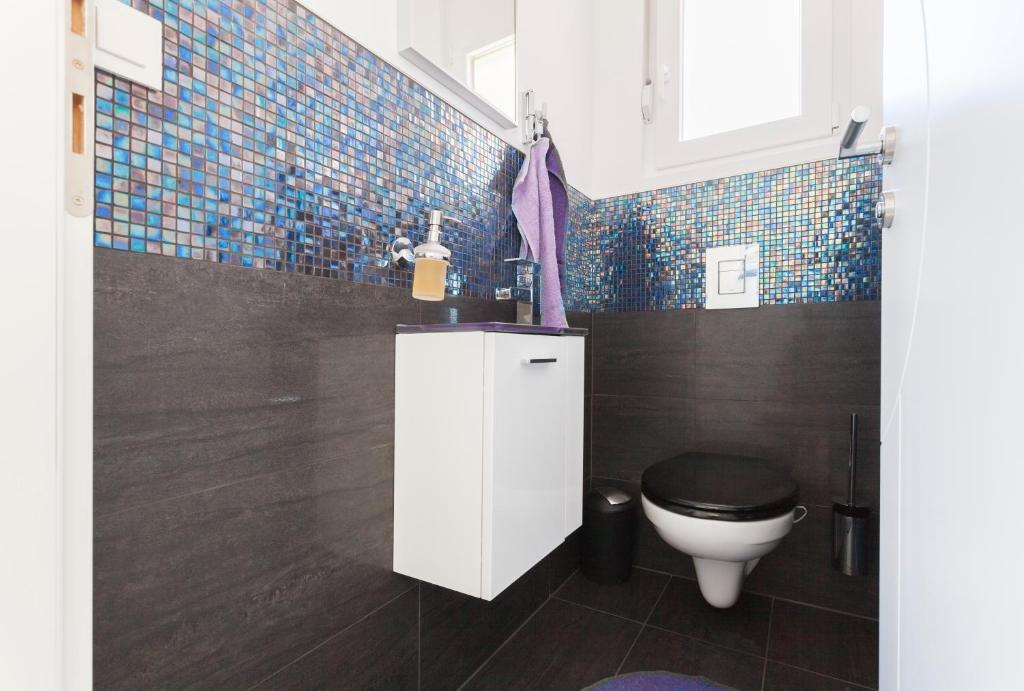 Kúpeľňa v ubytovaní Apartments Svetec