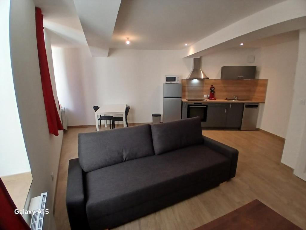 Η κουζίνα ή μικρή κουζίνα στο Beau studio au centre du vieux Nyons en Drôme Provençale