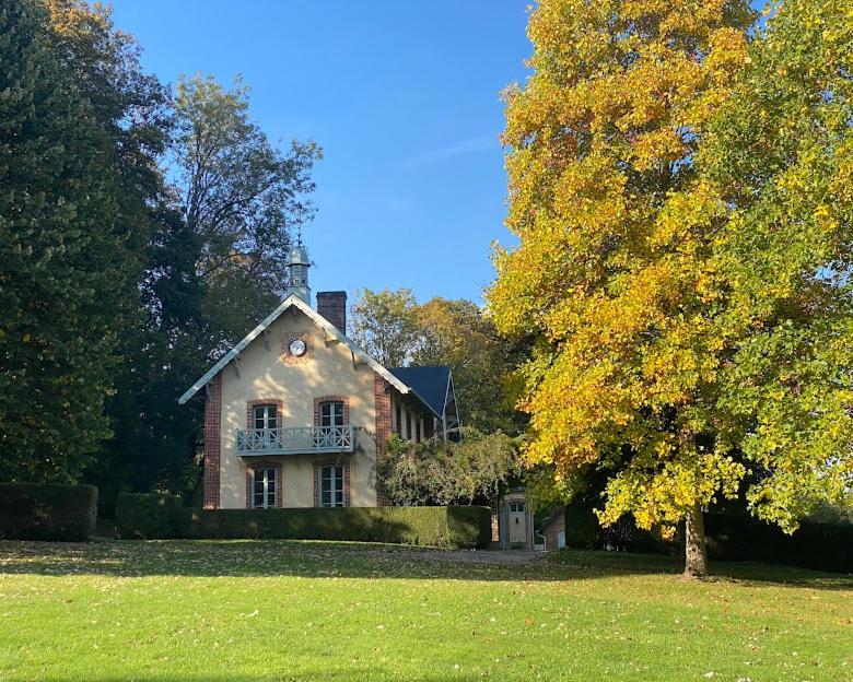 Zahrada ubytování La Maison du Cavalier, Chateau de lAvenue