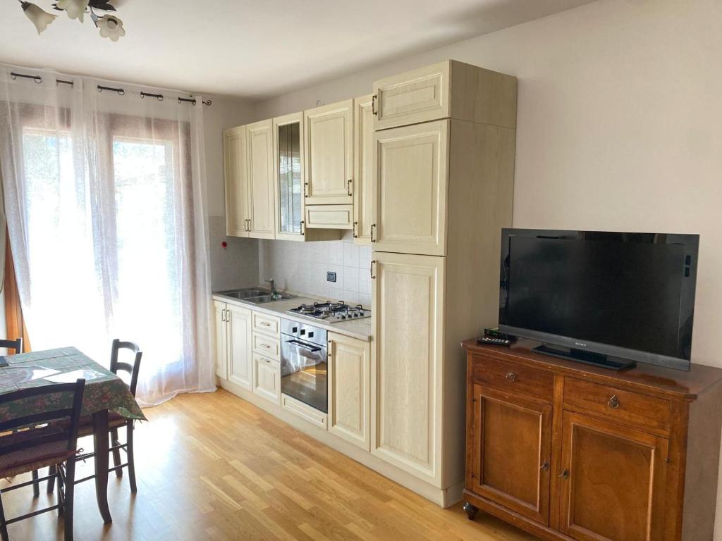 Kuchyň nebo kuchyňský kout v ubytování Ohana