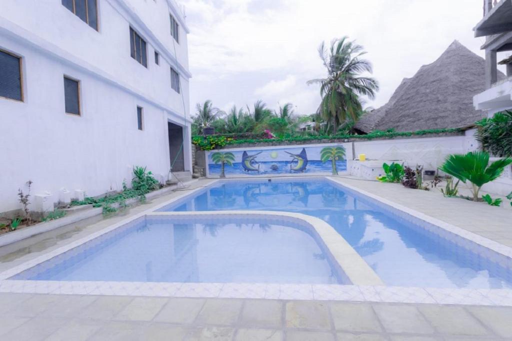 Bazén v ubytování Coral haven watamu nebo v jeho okolí