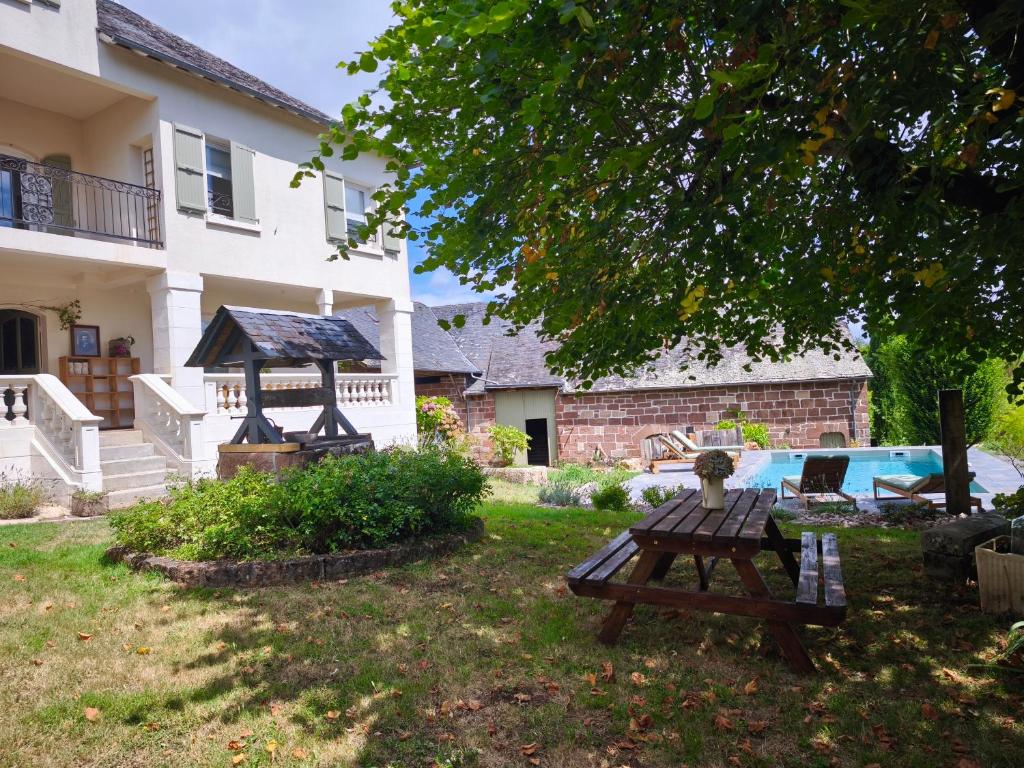 Κήπος έξω από το Le Tilleul d'Hortense