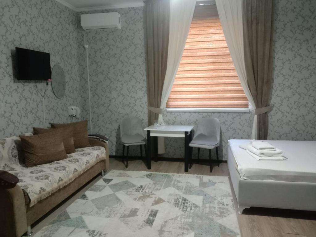 Ένα ή περισσότερα κρεβάτια σε δωμάτιο στο Keruen