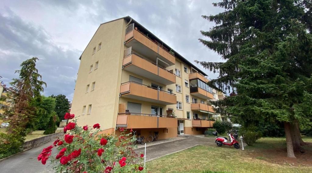 Budova, kde se apartmán nachází