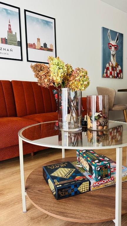 Et opholdsområde på Nature & Design - Apartament pod lasem