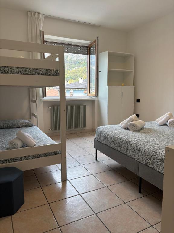 Postel nebo postele na pokoji v ubytování La casa di Romi