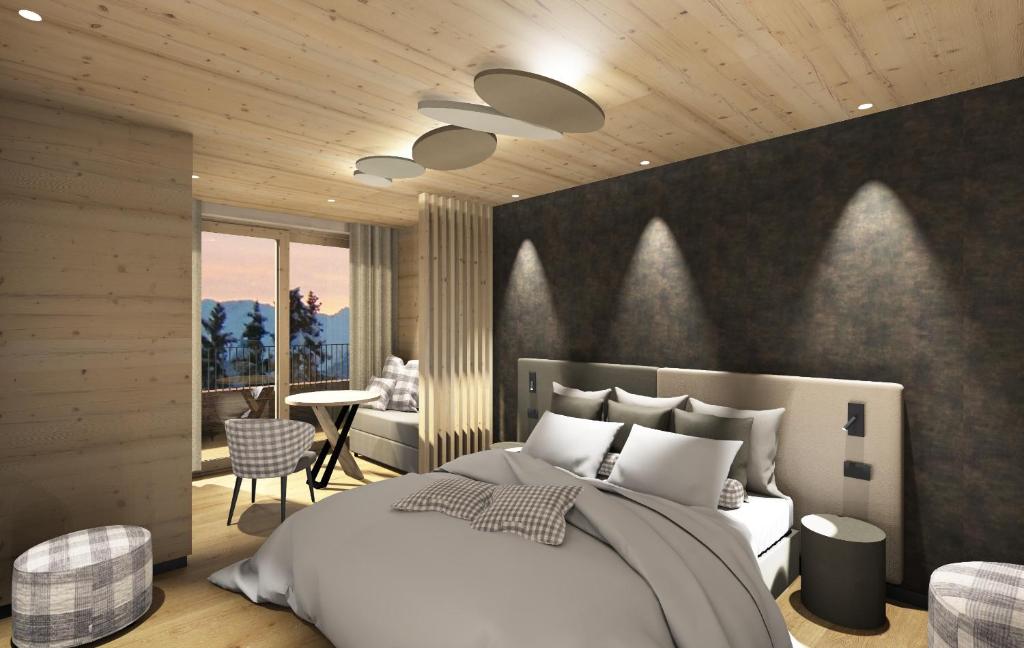 Postel nebo postele na pokoji v ubytování Hotel Damelis