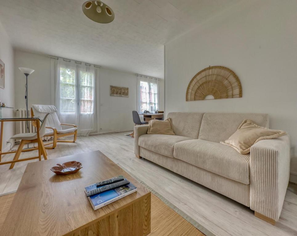 Posezení v ubytování Le 33 Green Stay