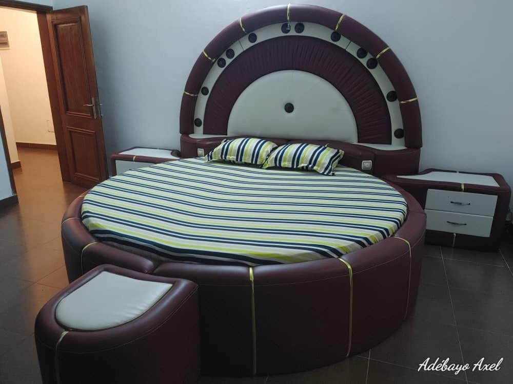 Postel nebo postele na pokoji v ubytování L'Amazone