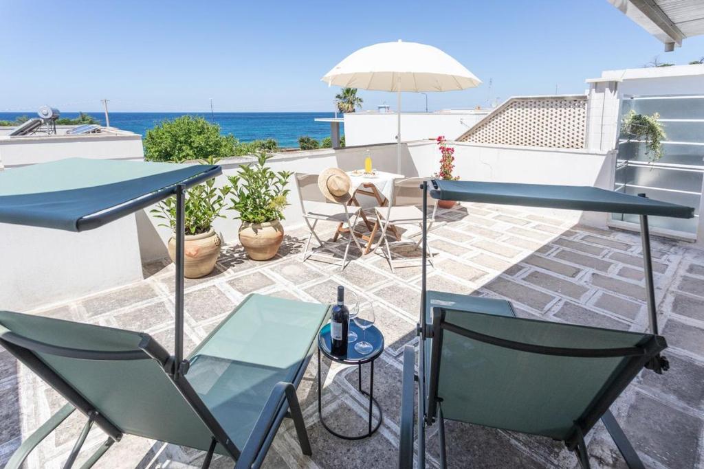 Nespecifikovaný výhled na moře nebo výhled na moře při pohledu z apartmánu