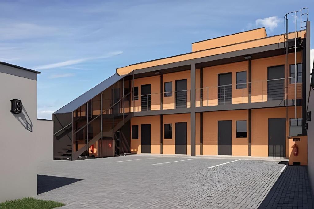 Budova, kde se prázdninový dům nachází