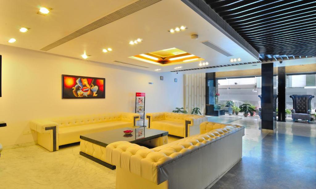 Posezení v ubytování Hotel Elegance