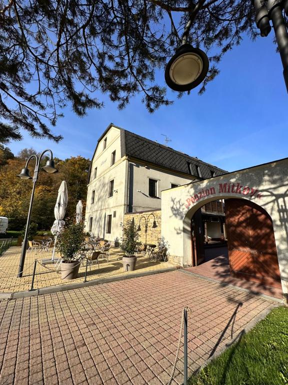 Budova, kde se penzion nachází