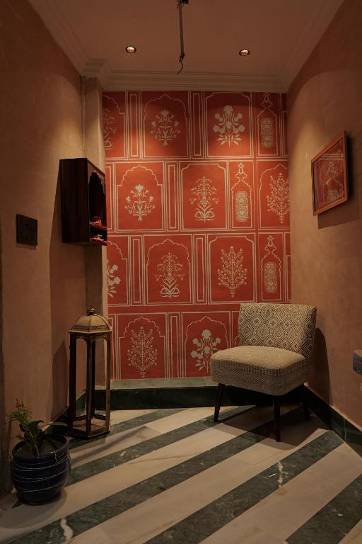 Posezení v ubytování Fort View