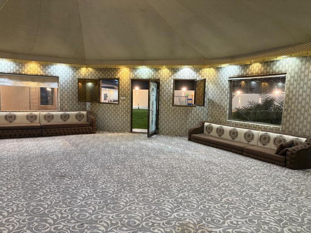 Et opholdsområde på منتجع ايلين السياحي