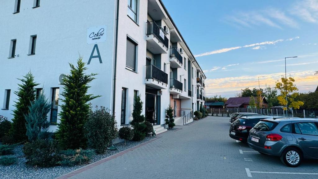 Bygningen som lejligheden ligger i