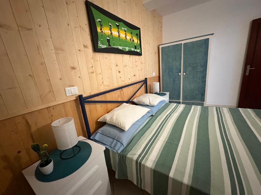 Ένα ή περισσότερα κρεβάτια σε δωμάτιο στο Brisa Azul