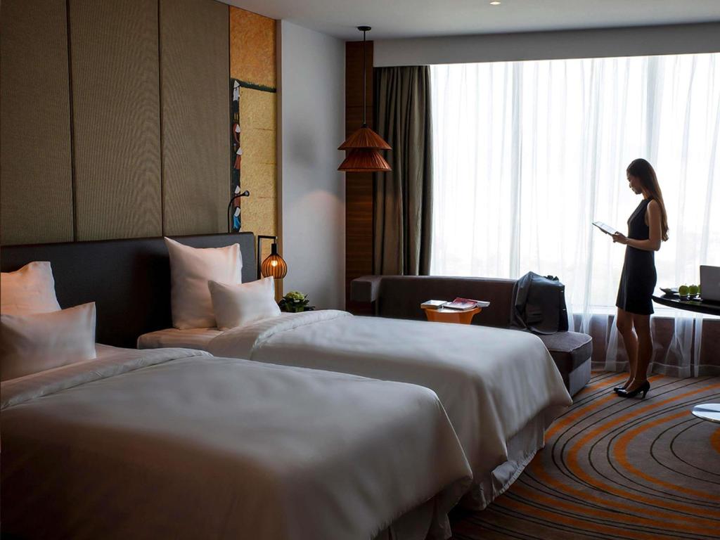 Phòng Deluxe 2 Giường Đơn Nhìn Ra Biển