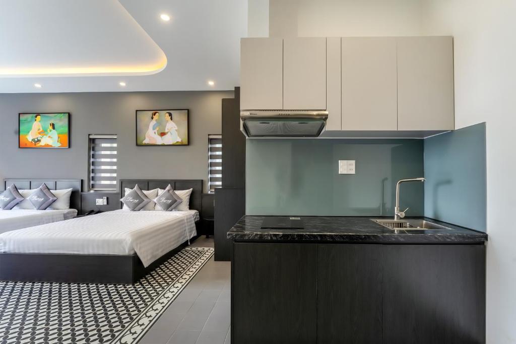 Dương Villa - Habitación Familiar Con Balcón