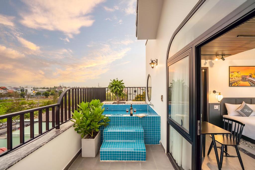 Dương Villa - Habitación Cuádruple Prémium