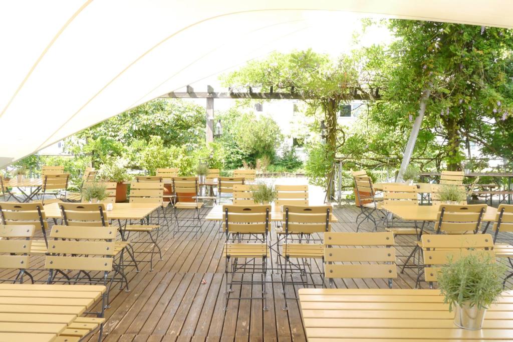 Restaurace v ubytování NaturKulturHotel Stumpf