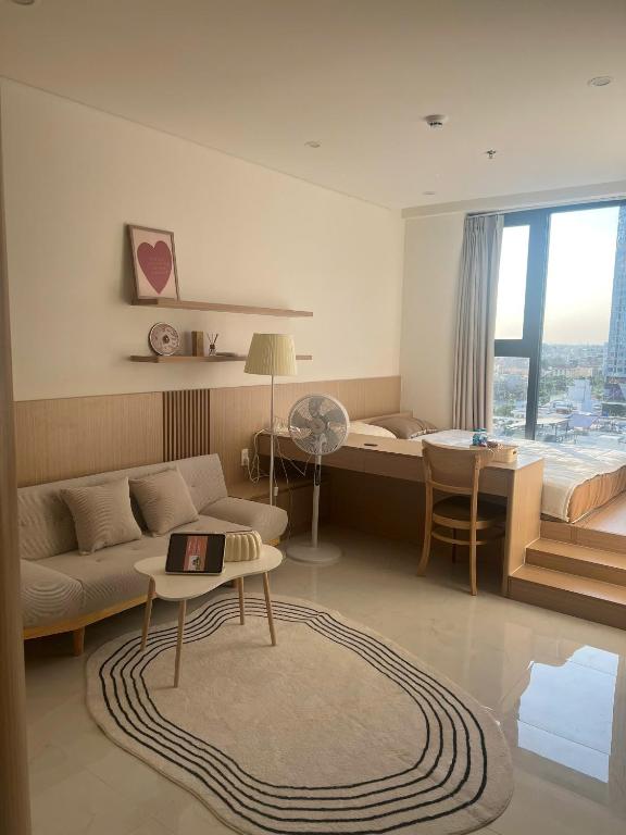 Posezení v ubytování Góc Nắng HomeStay and Apartment