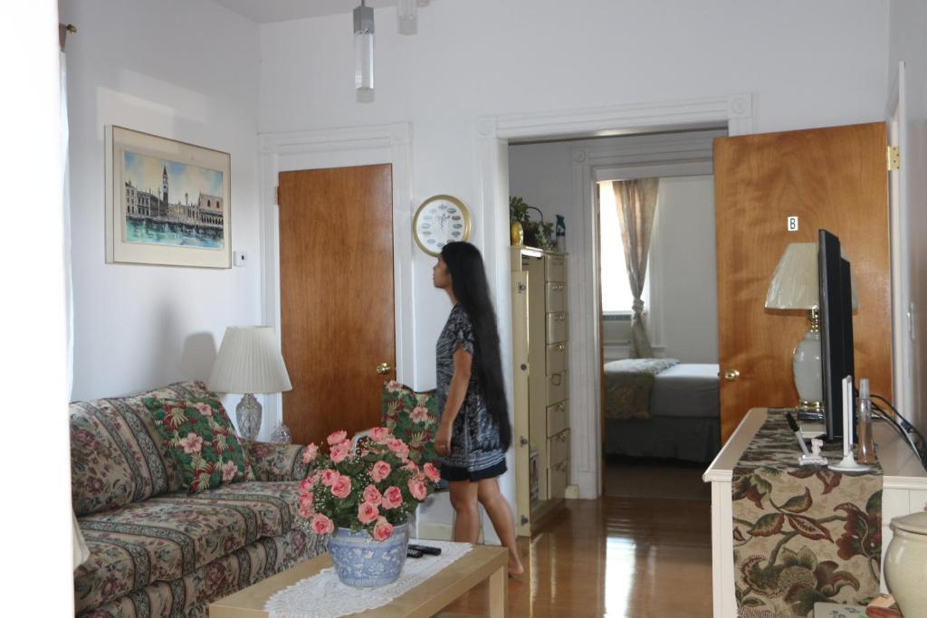 Et tv og/eller underholdning på Boyd Apartments