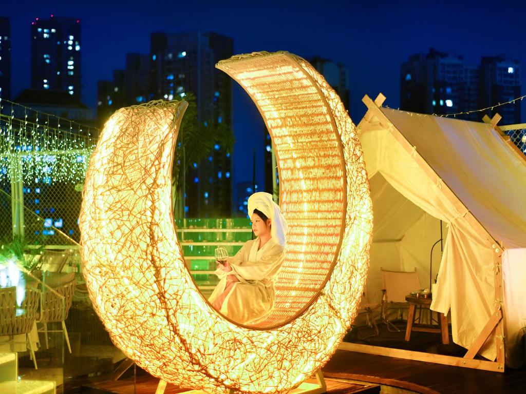 Fotografie z fotogalerie ubytování Moon Crescent Hotel, Quixinglou Street, Kuanzhai Alley, Chengdu v destinaci Čcheng-tu