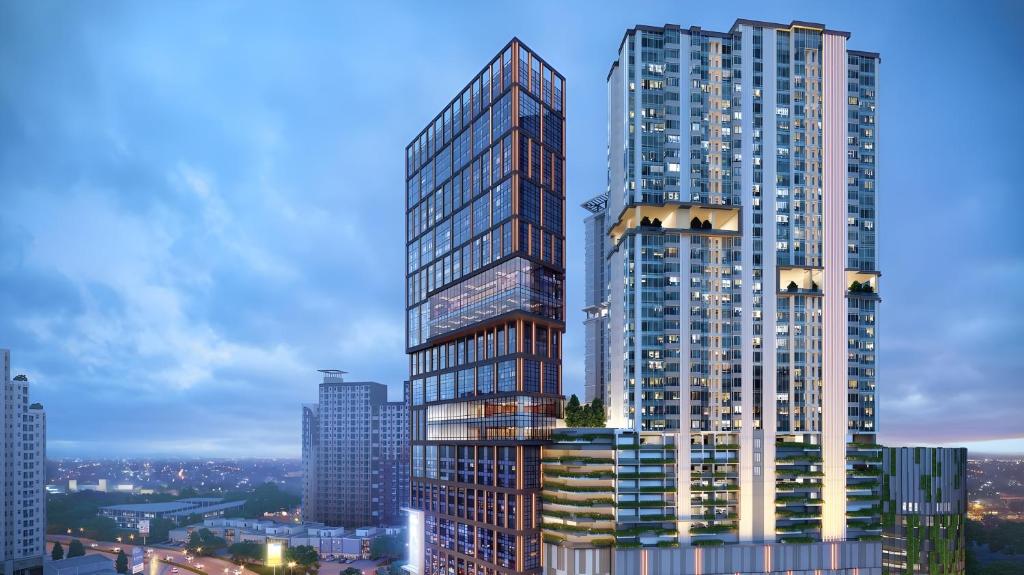 Nespecifikovaný výhled na destinaci Pekayon Satu nebo výhled na město při pohledu z apartmánu