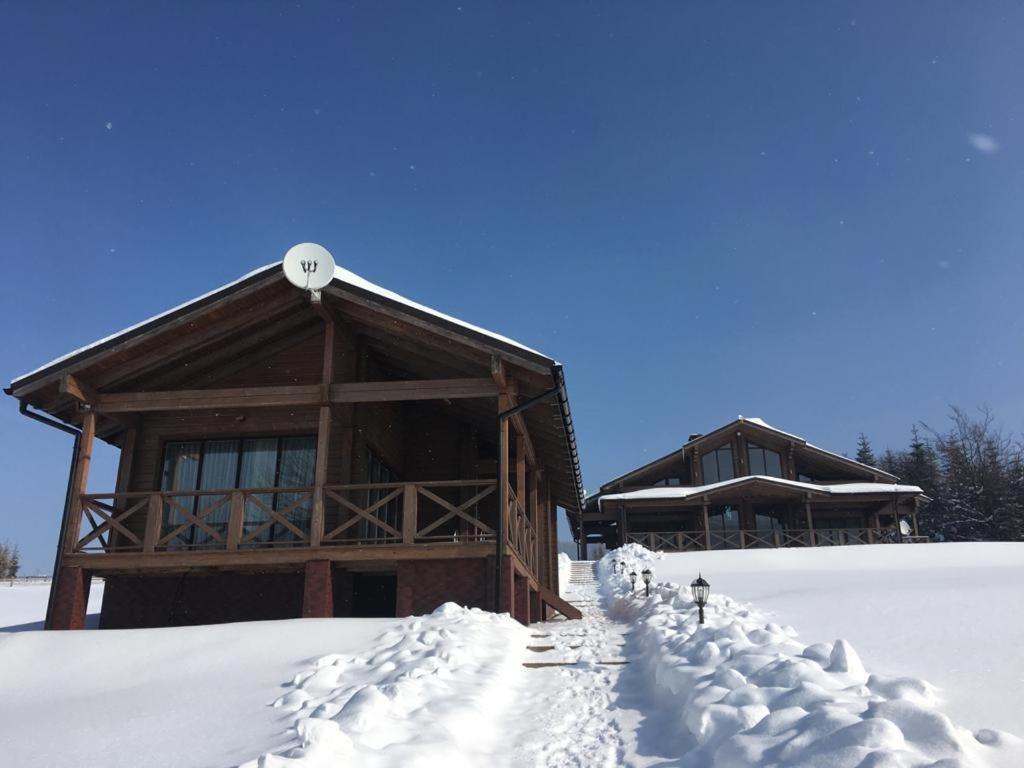 Το Шале Задільське τον χειμώνα