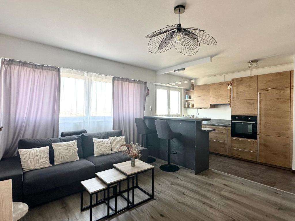 Kuchyň nebo kuchyňský kout v ubytování Le Gémeaux - Paris - La Défense vue d'exception