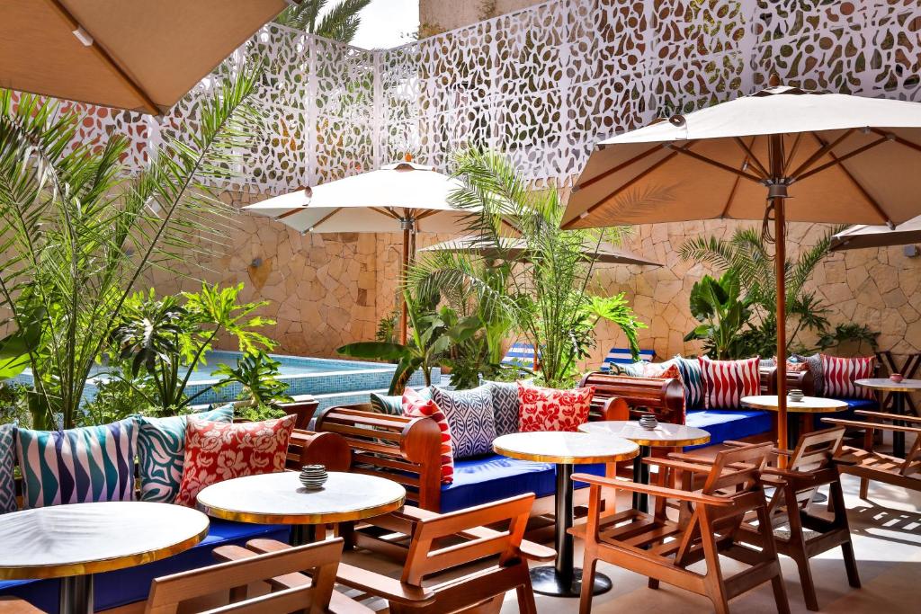 Posezení v ubytování 2Ciels Boutique Hôtel