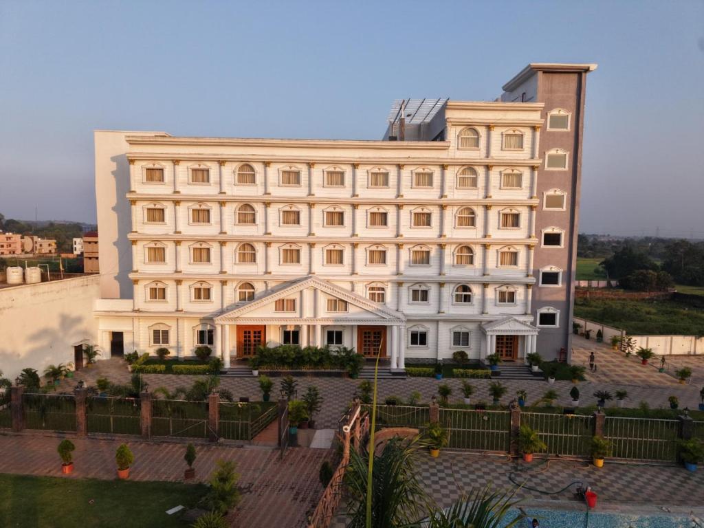 Bygningen som hotellet ligger i