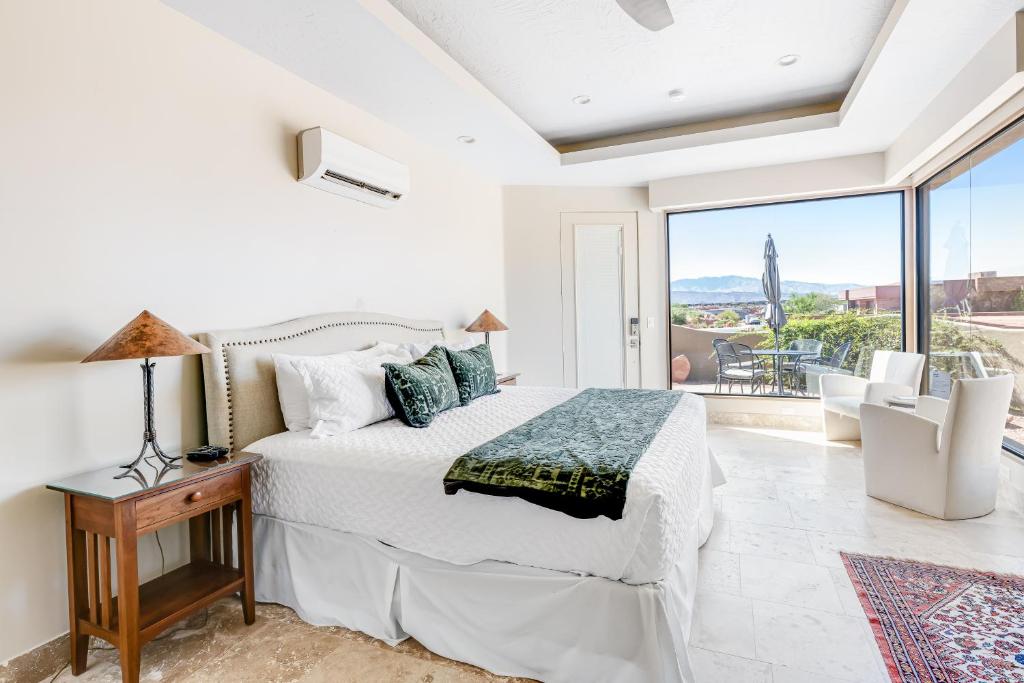 Voodi või voodid majutusasutuse Red Rock Casita toas