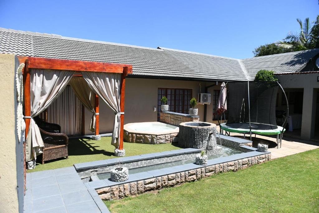 Zahrada ubytování Jinaguesthouse and design