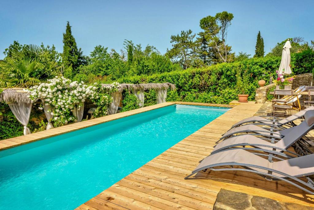 Πισίνα στο ή κοντά στο Tuscan Country House With Pool And Spa
