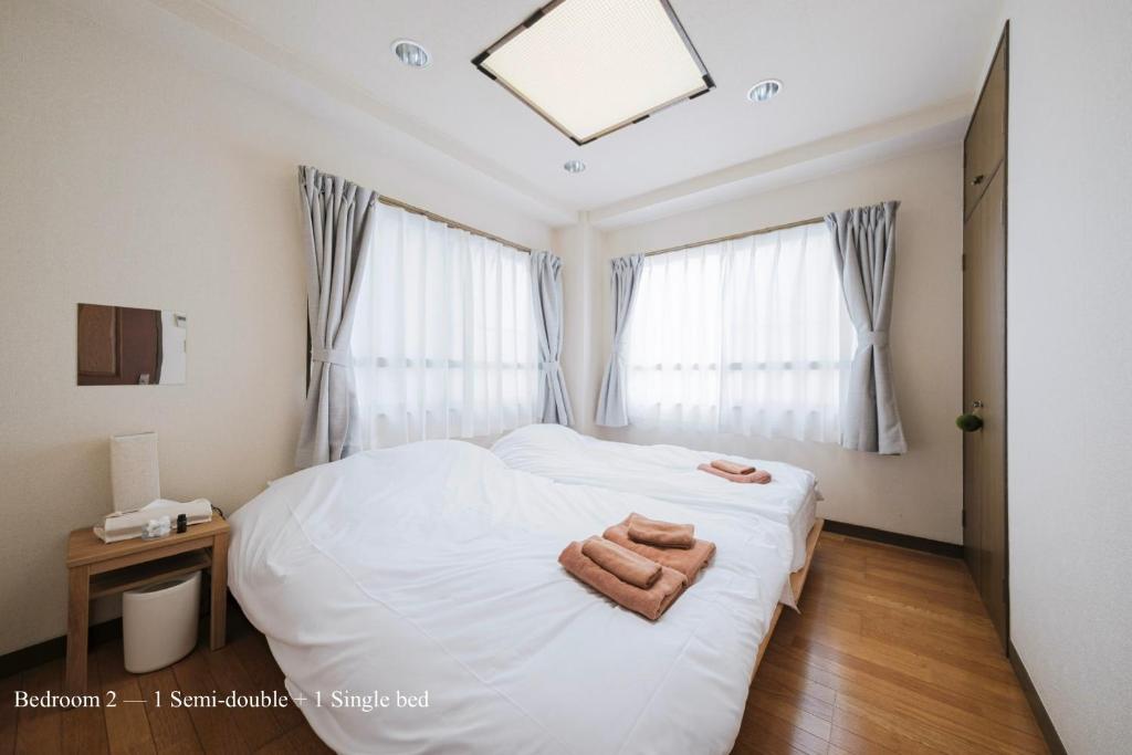 Asakusa 2BR Apt Kitchen 8P 浅草2LDK キッチン付 最大8名