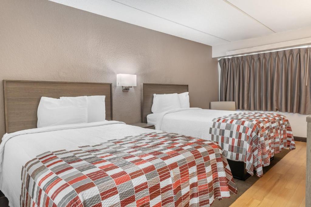 Red Roof Inn Durham - Duke Univ Medical Center - Deluxe Kamer Met 2 Tweepersoonsbedden, Rookvrij