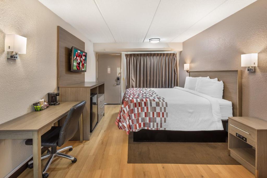 Red Roof Inn Durham - Duke Univ Medical Center - Habitación Superior King Libre De Humo