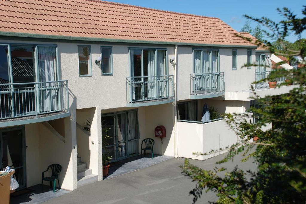 Balkón nebo terasa v ubytování Alcala Motor Lodge